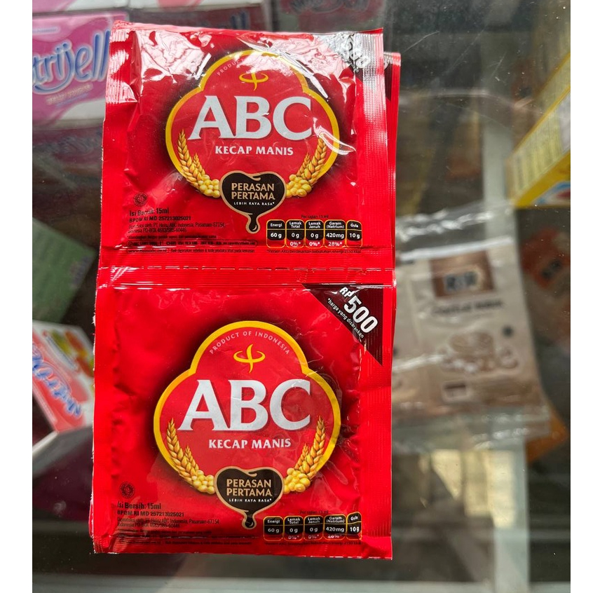 Jual Kecap ABC Sachet 15ml Shopee Indonesia