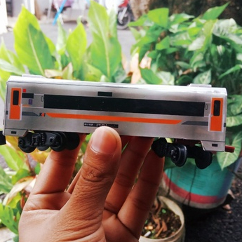 Jual Miniatur Kereta Api Indonesia Gerbong Ekonomi Stainles Steel