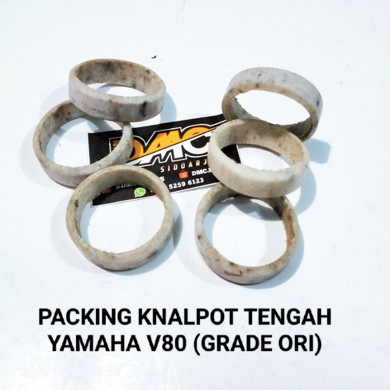 Jual PACKING TENGAH KNALPOT YAMAHA V75 V80 SUPERDELUXE EXCELLENT U5 U7