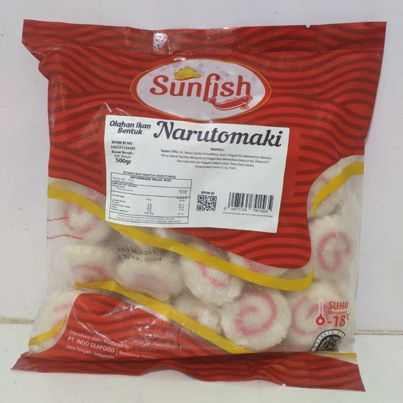 Jual Sunfish Narutomaki 500gr Shopee Indonesia