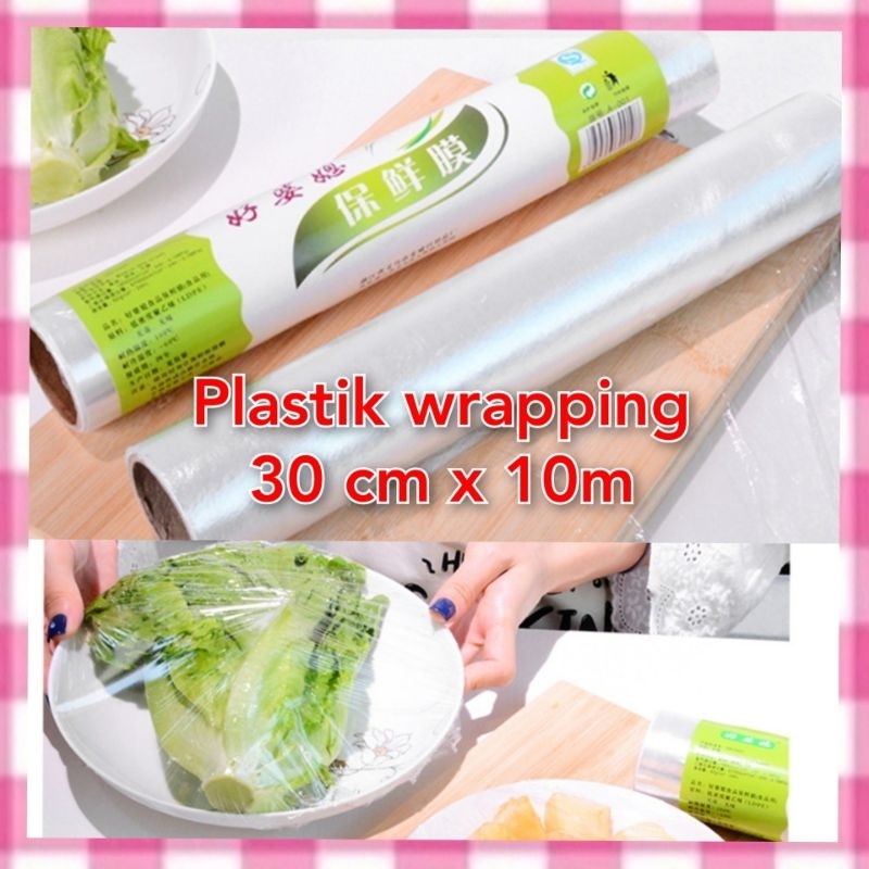 Jual Plastik Pembungkus Makanan Wrapping Cling Wrap Shopee Indonesia