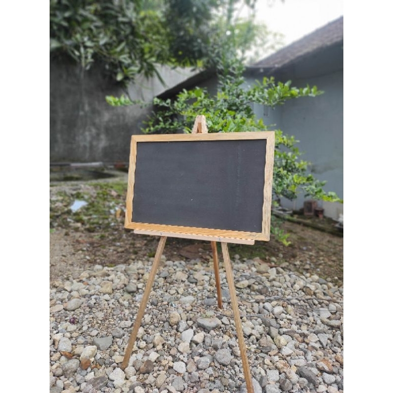 Jual Papan Kapur Tulis Kayu Blackboard Chalkboard Papan Menu Cafe