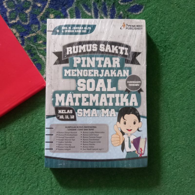 Jual Original Buku Rumus Sakti Pintar Mengerjakan Soal Matematika Sma