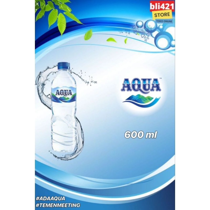 Jual Aqua Botol Ml Air Mineral Minuman Shopee Indonesia