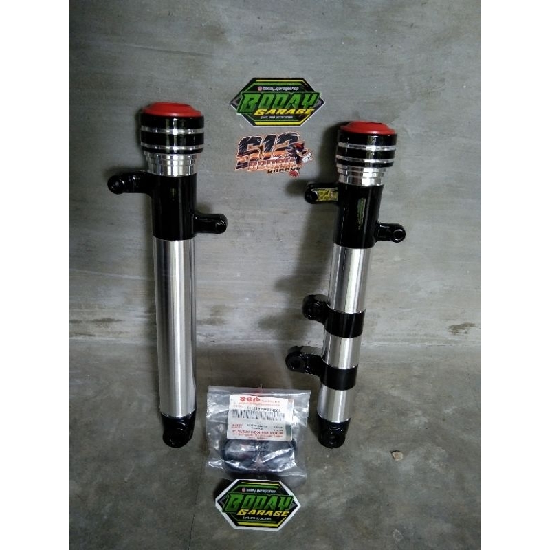 Jual Tabung Shock Depan Satria Fu Injeksi Bubut Costum Shopee Indonesia