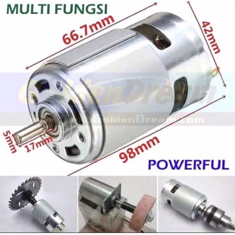 Jual Motor Dinamo Dc High Speed Dinamo Pompa Cuci Motor Shopee