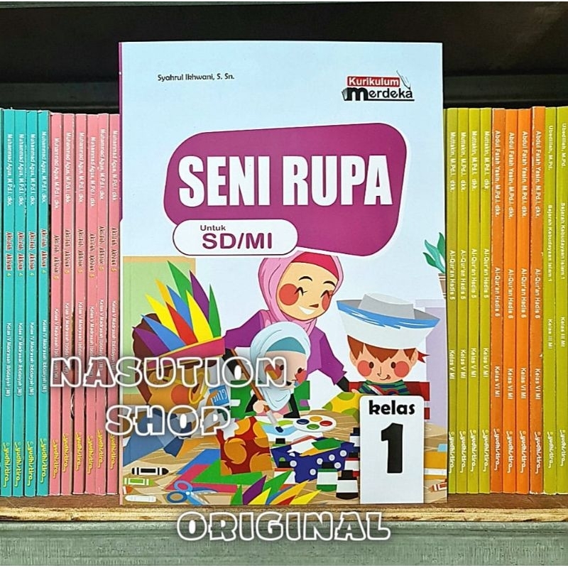 Jual Buku Paket Kelas 1 SD Kurikulum Merdeka Kemendikbud Diknas