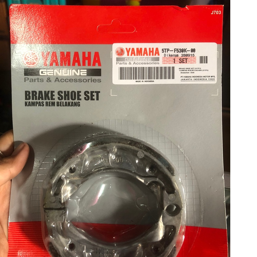 Jual Kampas Rem Belakang Tromol Tp Yamaha Brake Shoe F Zr Jupiter