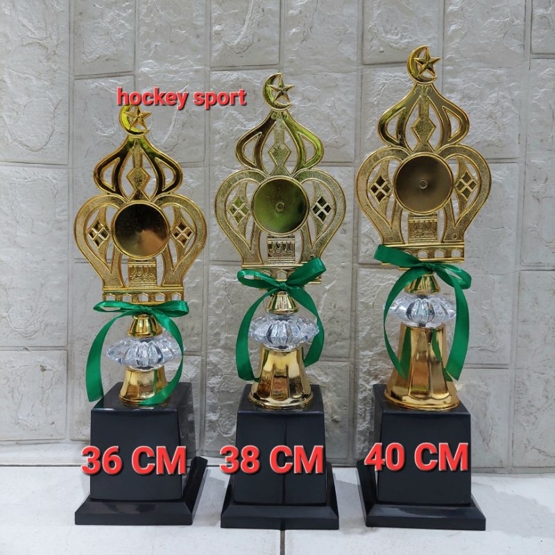 Jual Trophy Piala Mansik Piala Masjid Alquran Set Kristal