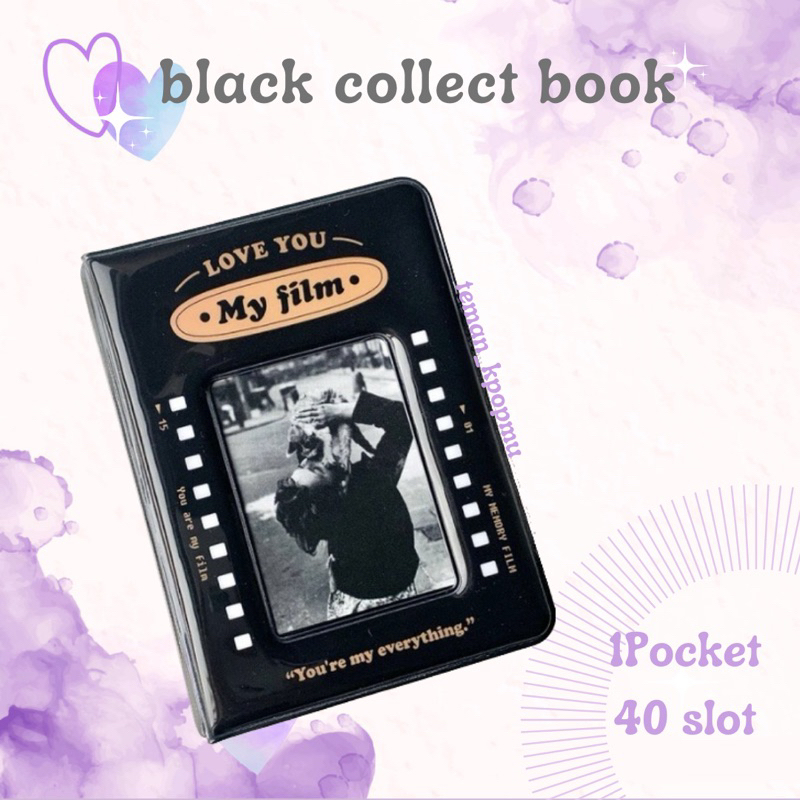 Jual Black Collect Book P Kolbuk Photocard Isi Slot Photocard Kpop