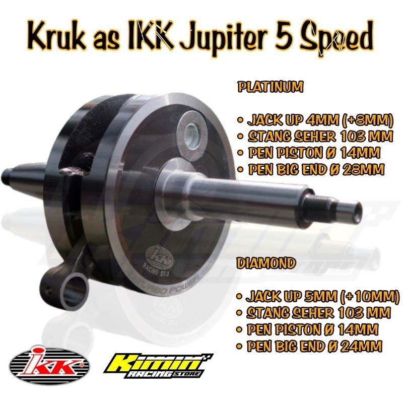 Jual Crankshaft Kruk As Ikk Jupiter Mx S Lc Speed Shopee