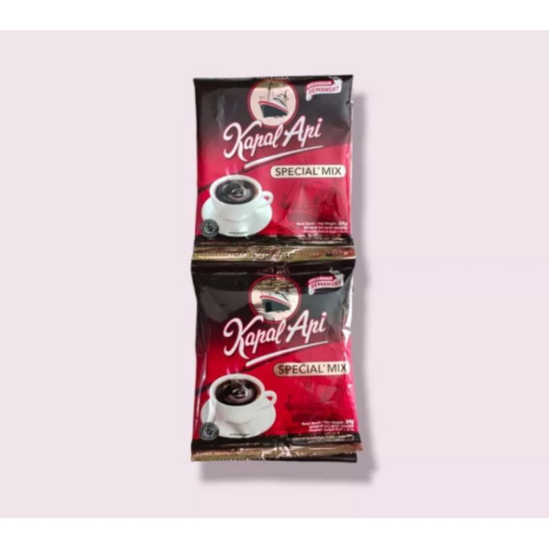 Jual Kopi Kapal Api Special Mix 1 Renceng Isi 10pc 24g Shopee Indonesia