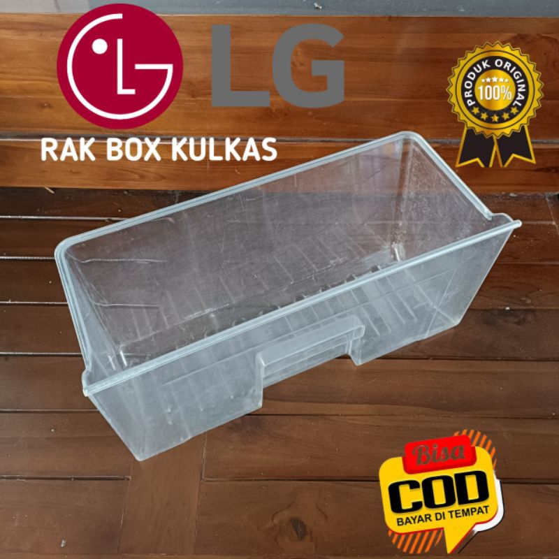 Jual RAK BOX SAYUR DAN BUAH KULKAS LG ORIGINAL Shopee Indonesia