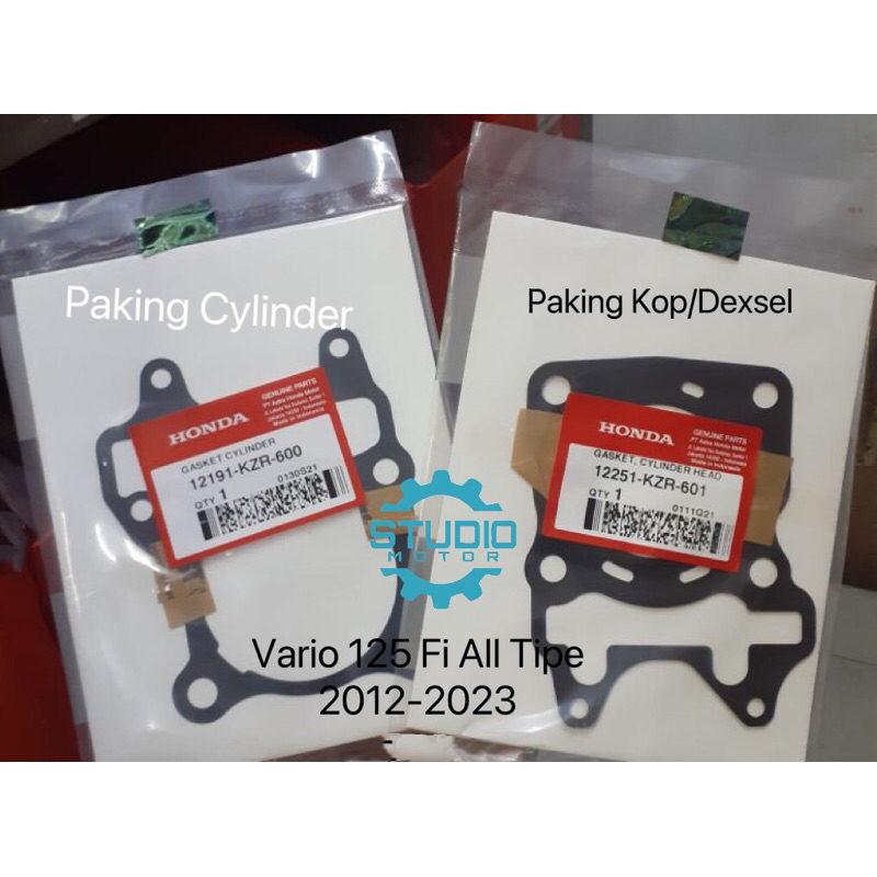 Jual K Kzr Gasket Cylinder Head Paking Blok Set Atas