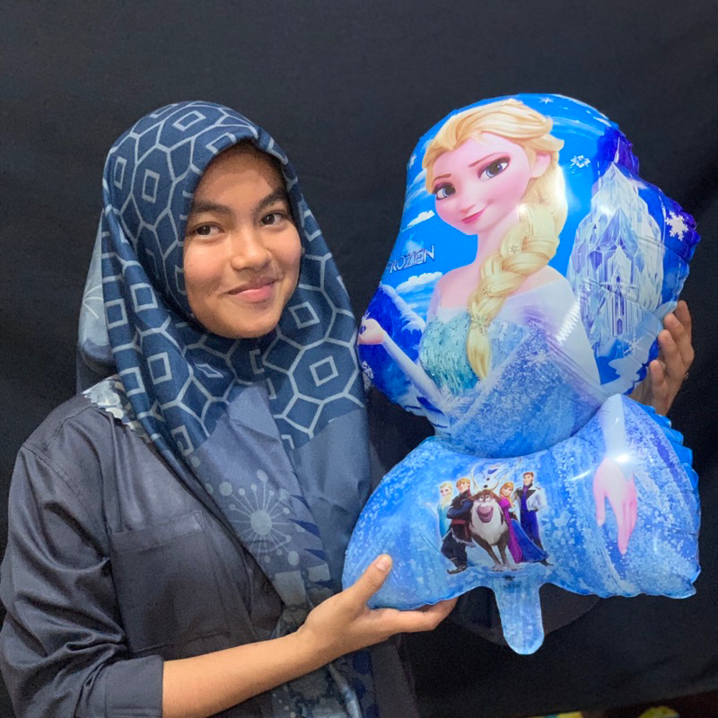 Jual Balon Ulang Tahun Frozen Anna Elsa Olaf Balon Foil Karakter Frozen