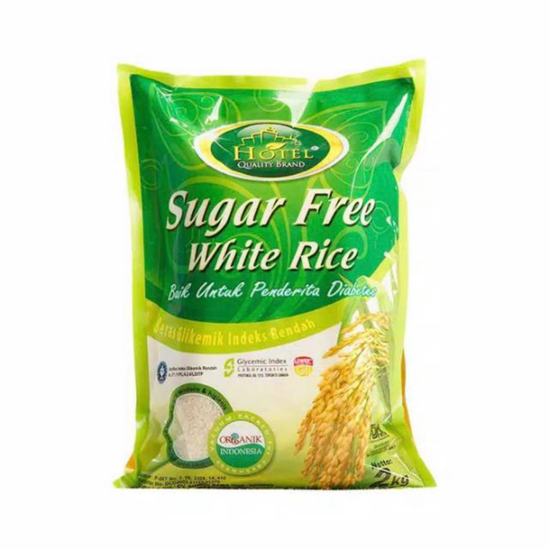 Jual Beras Sugar Free White Rice Hotel Kg Shopee Indonesia