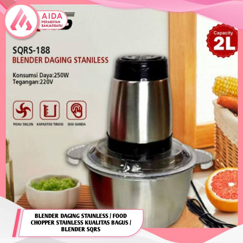 Jual Blender Daging Stainless Kylo Blender Stainless Chopper Daging