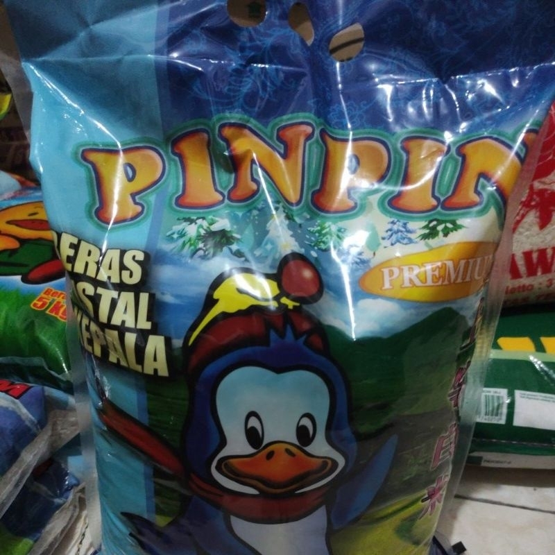 Jual PIN PIN 5 Kg Beras Premium Putih Punel Higienis Shopee Indonesia