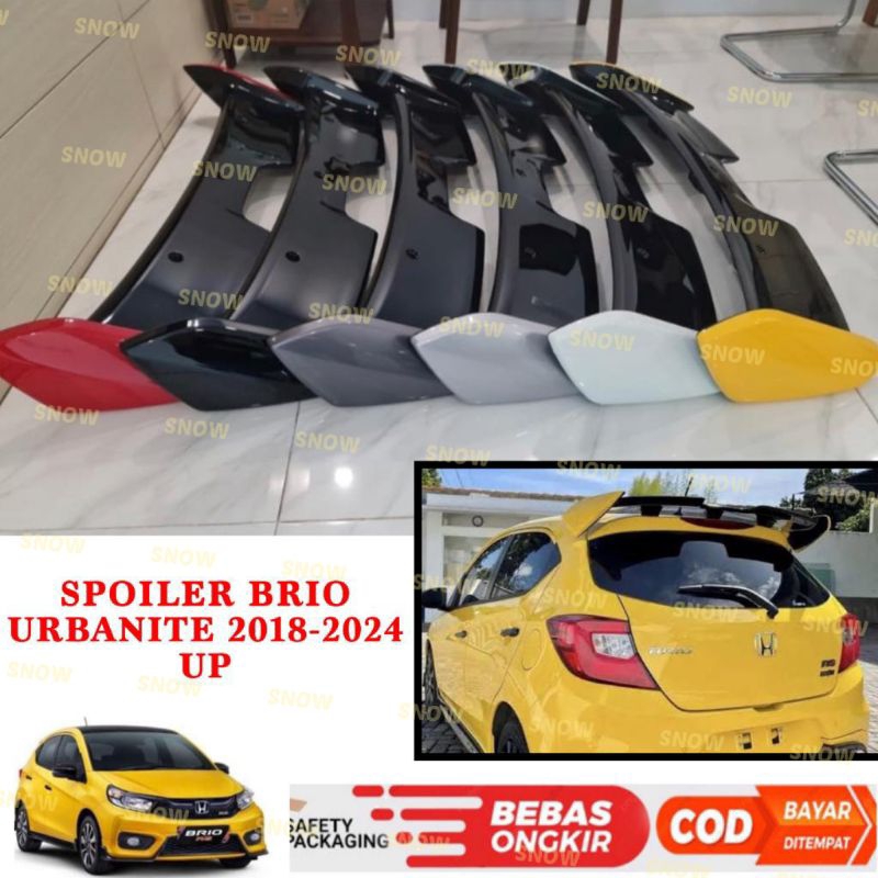 Jual Spoiler Belakang All New Brio Urbanite Rs