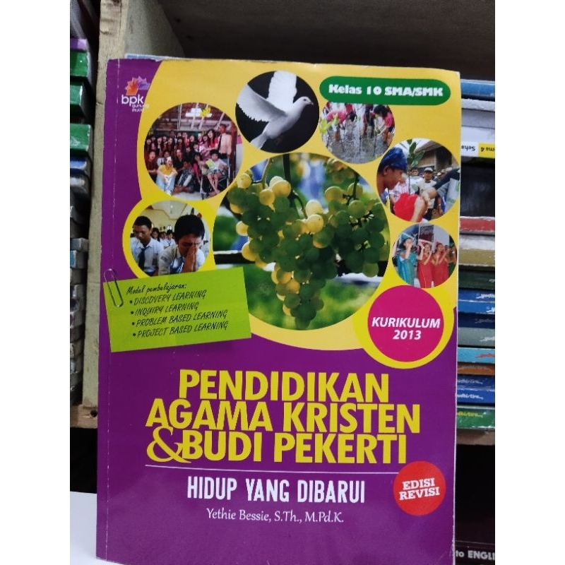 Jual Buku Agama Kristen Pendidikan Agama Kristen Dan Budi Pekerti Kelas