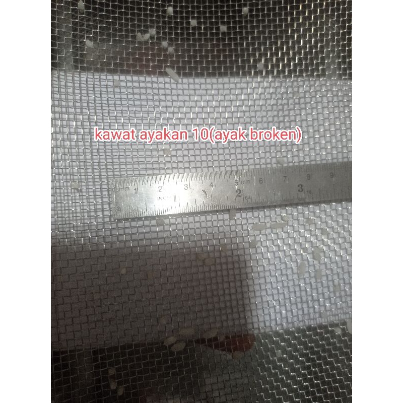 Jual Kawat Ayakan Stainless Broken Super X M Shopee Indonesia