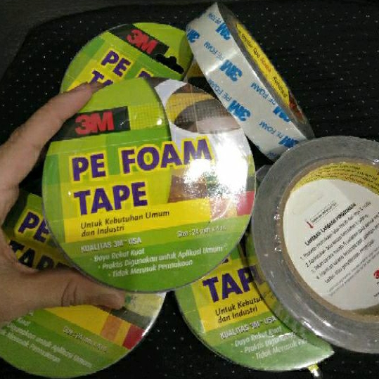 Jual Double Tape Original M Scotch Foam Perekat Dabel Tape Lebar Mm