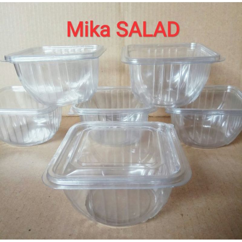 Jual Mika Salad Buah Isi Pcs Ml Dan Ml Shopee Indonesia