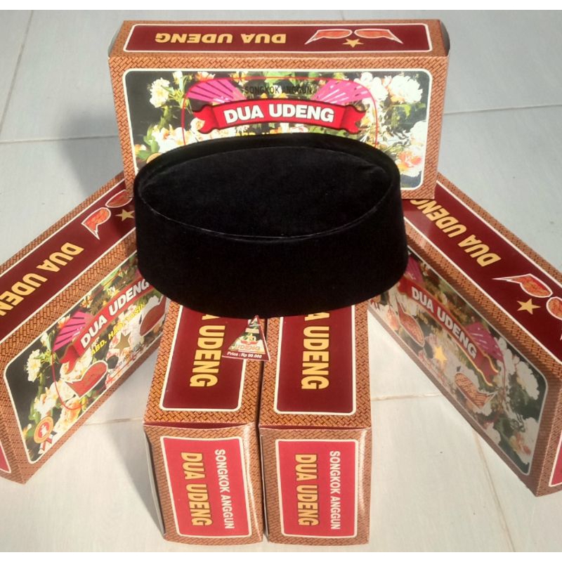 Jual Original Peci Hitam Dua Udeng Tiga Udeng Tinggi