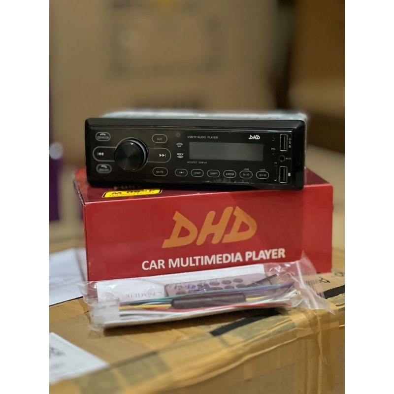 Jual Tape Mobil Singledin DHD 3004 Single Din Bluetooth MP3 USB AUX