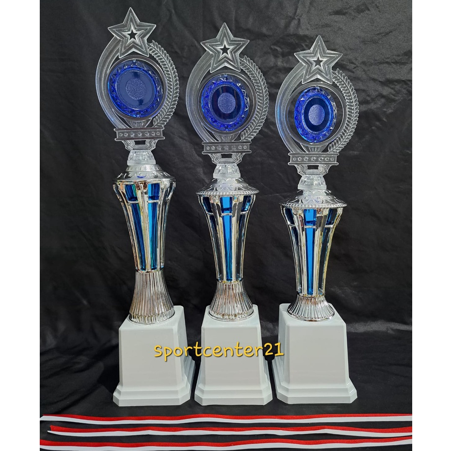 Jual Piala Silver Bg Spin Set Juara Free Tulisan Shopee Indonesia