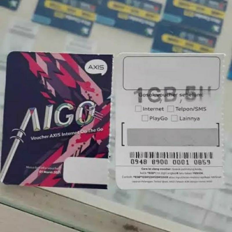 Jual AXIS AIGO 1 GB 5 HARI VOUCHER Shopee Indonesia