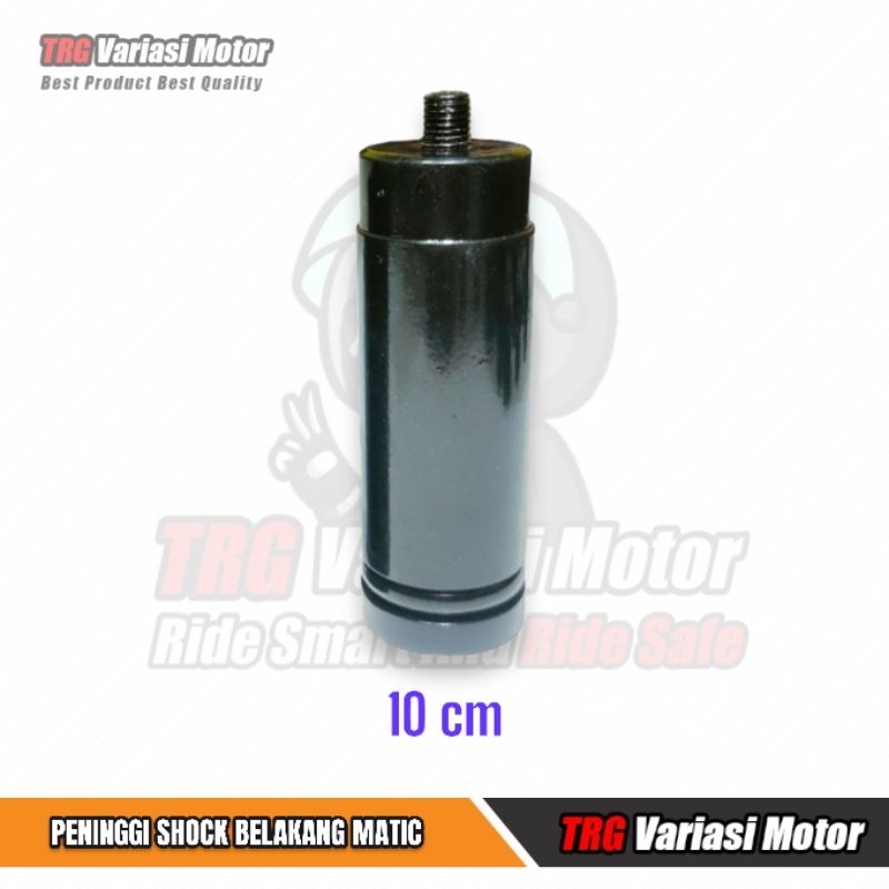 Jual Peninggi Shock Belakang Matic Universal High Quality TRG Hitam