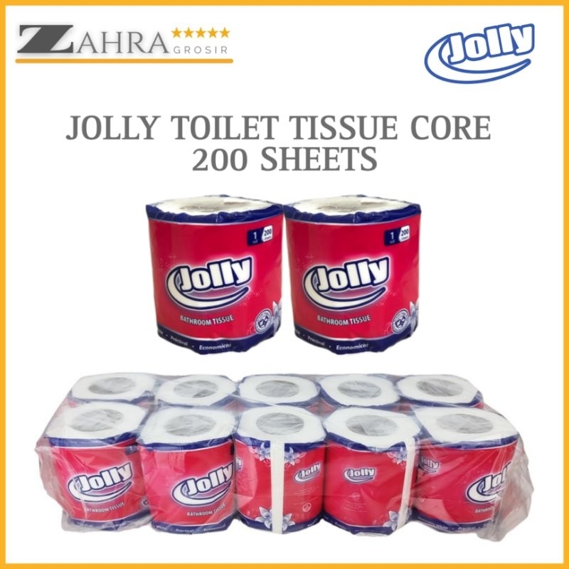 Jual Tisu Toilet Tissue Jolly Bathroom Roll Ply Sheets Shopee