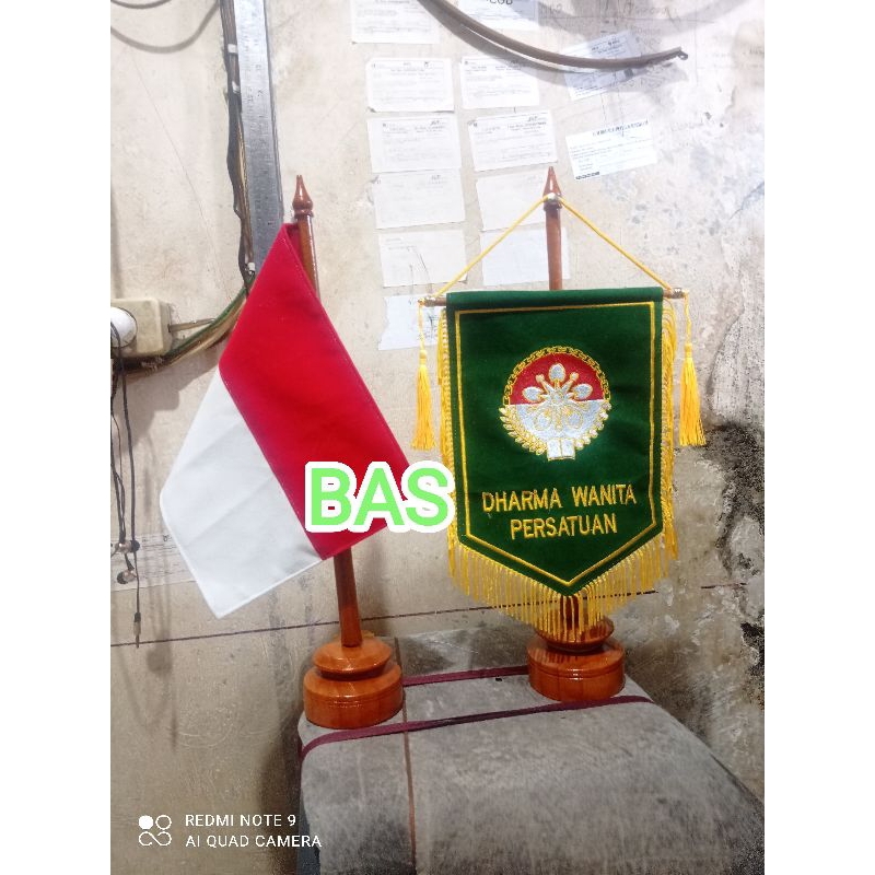 Jual Bendera Meja Vandel Dharma Wanita Persatuan Bendera Meja Merah