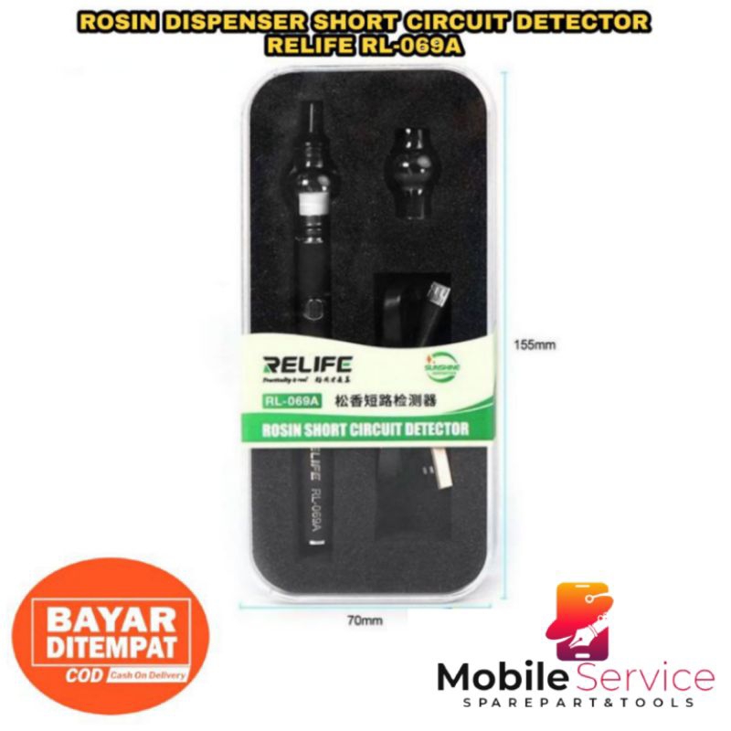 Jual ROSIN DISPENSER SHORT CIRCUIT DETECTOR RELIFE RL 069A Shopee