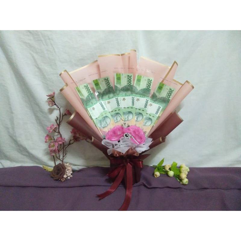 Jual Buket Uang Kosong Buket Uang Kombinasi Bouquet Money