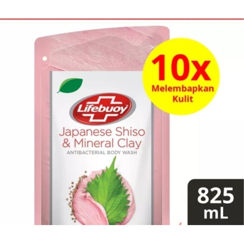 Jual Lifebuoy Sabun Mandi Sabun Cair Antibakteri Shiso Mineral 10x