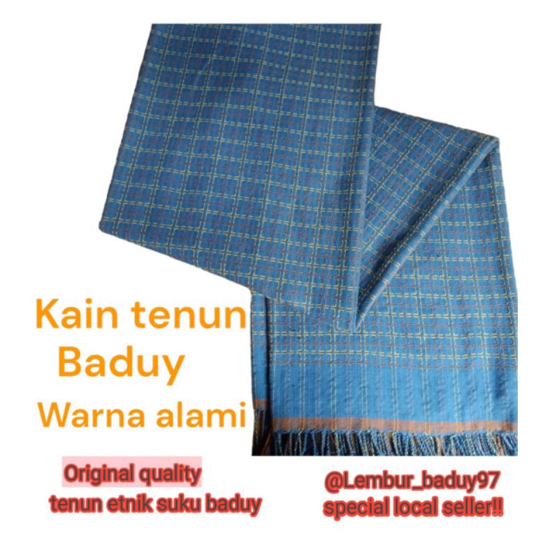 Jual Kain Tenun Baduy Blangket Etnik Motif Suwat Songket Kain Khas