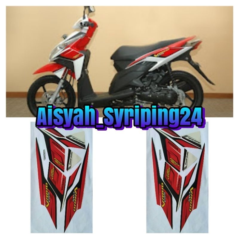 Jual Stiker Sticker Striping Lis Les Polet Body Motor Honda Vario Cbs