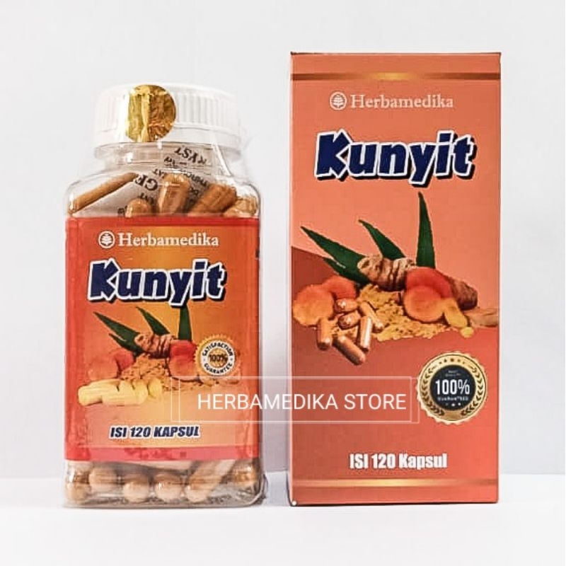 Jual Kunyit Herbamedika Isi Kapsul Shopee Indonesia