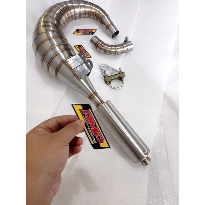 Jual Knalpot Vespa Buang Kiri Ffa ORI Racing Shopee Indonesia