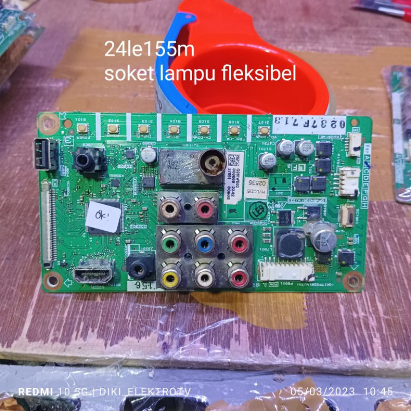 Jual Mesin Tv Sharp Lc Le M Motherboard Mainboard Mobo Mb Tv