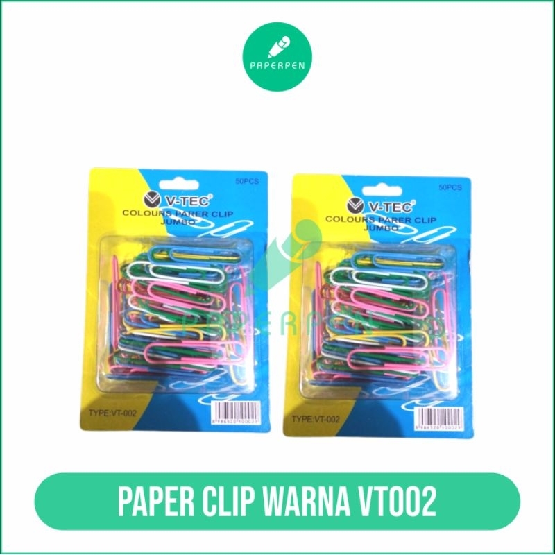 Jual Paper Clip Warna Vtec Vt Shopee Indonesia