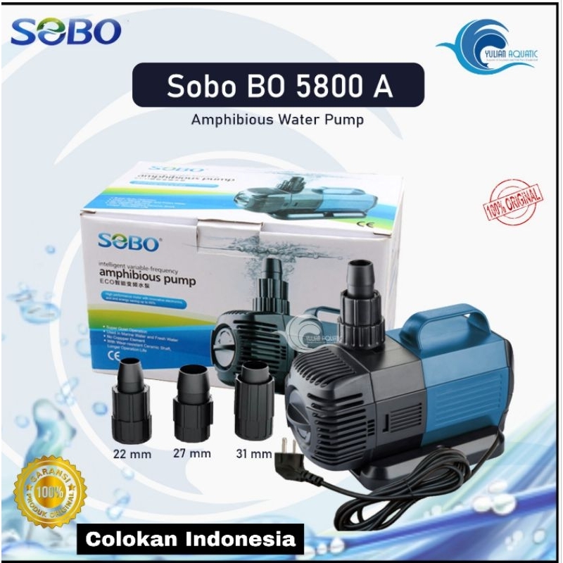 Jual Pompa Air Kolam Sobo Bo A Colokan Indonesia Pompa Aquarium