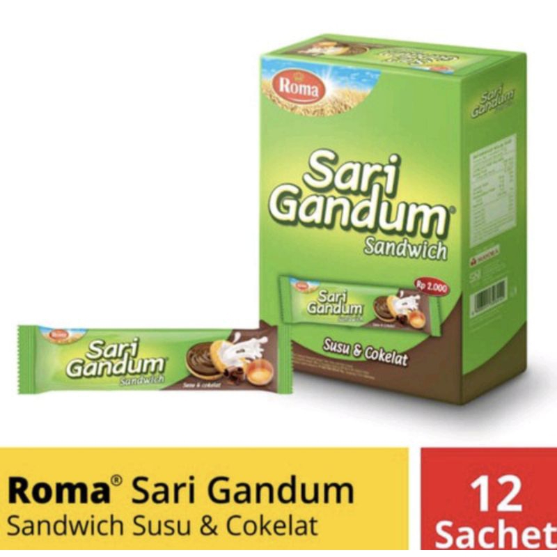 Jual Roma Sari Gandum Isi Gr Shopee Indonesia