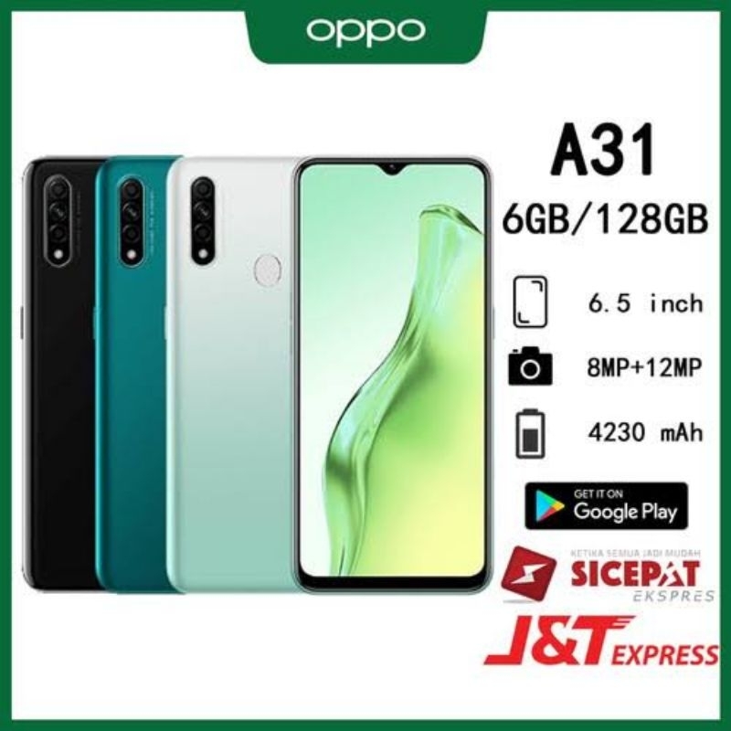 Jual Oppo A31 Ram 6 128GB Garansi 1 Tahun Shopee Indonesia