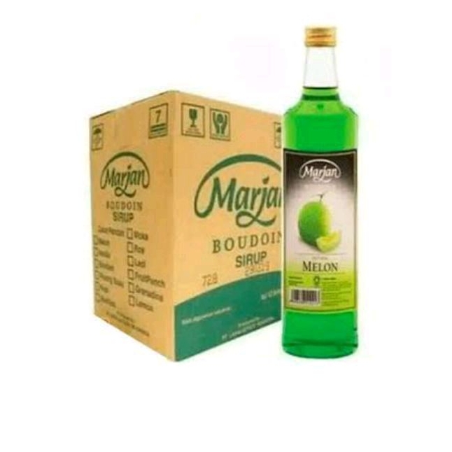 Jual Marjan Sirup Boudoin Melon 460ml 1 Dus Isi 12 Botol Shopee Indonesia