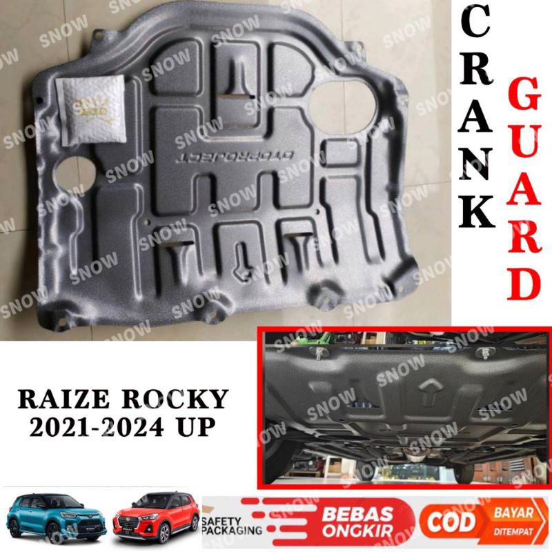 Jual Crank Guard Pelindung Mesin Bawah Raize Rocky Mm