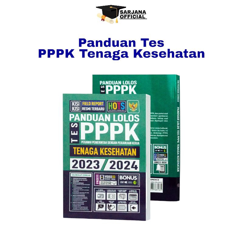 Jual Buku PPPK 2023 2024 Buku Panduan Lolos Tes PPPK Untuk Tenaga