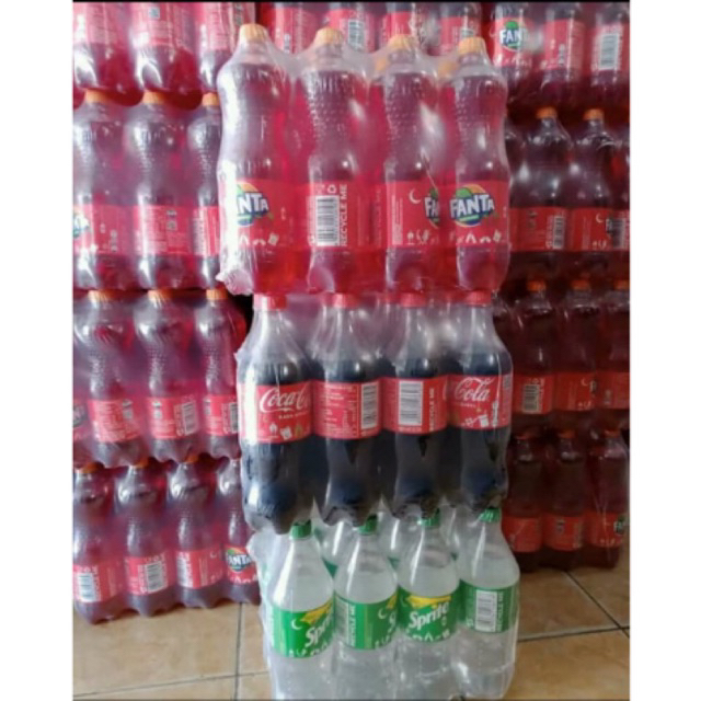 Jual Fanta Sprite Coca Cola 1 Liter Murah Shopee Indonesia